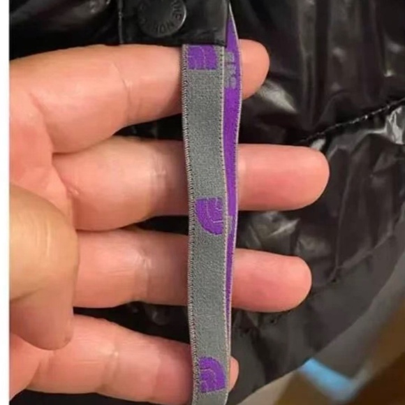 The North Face Purple Label Down Cardigan in black m large ND2059N - Picture 4 of 12